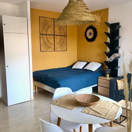 Grand Terrasse Climatisé Et Calme Appartement